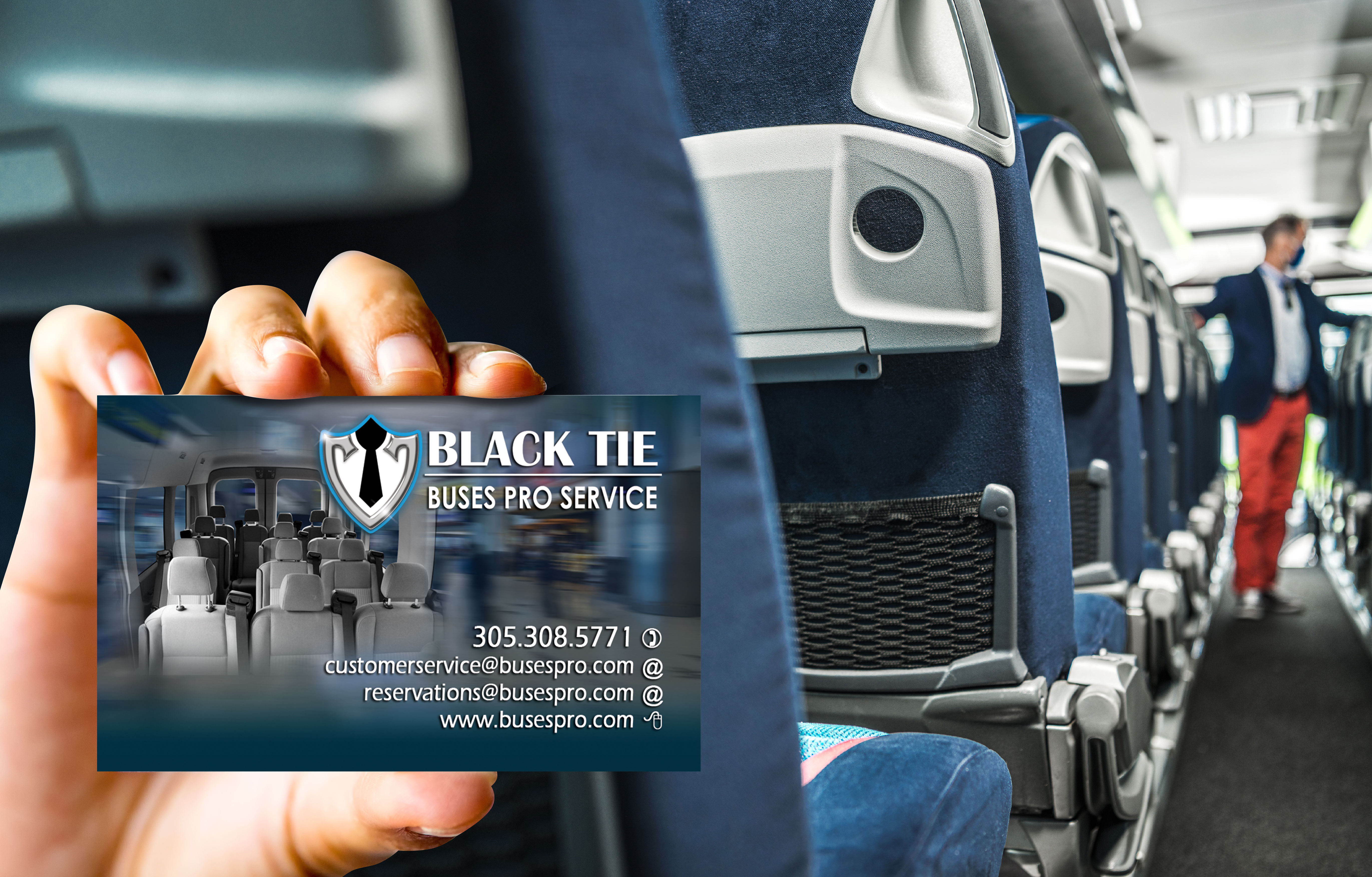 Black Tie Transportation | Signup Design | Design & Consulting