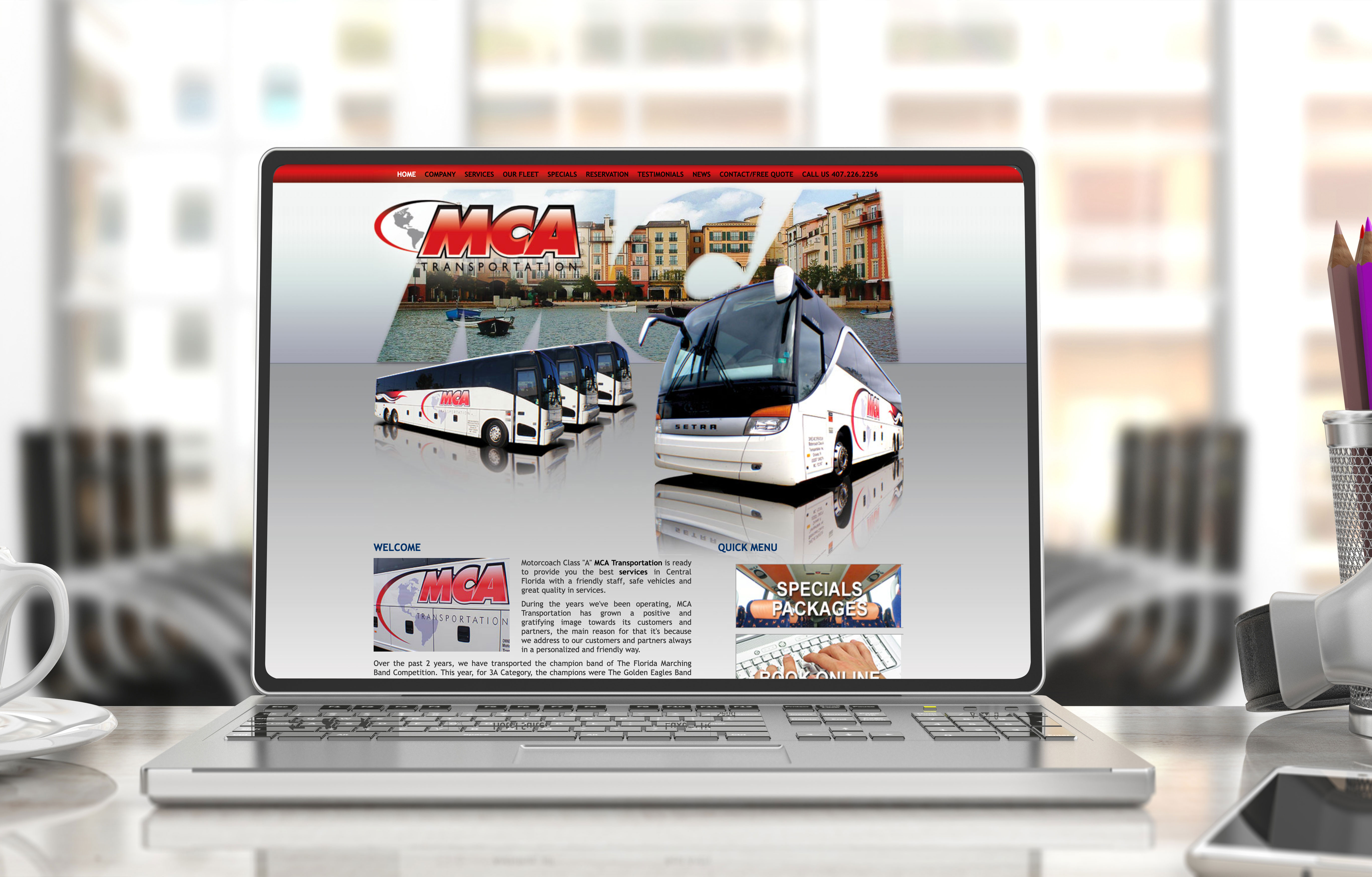 MCA Transportation | Signup Design | Design & Consulting